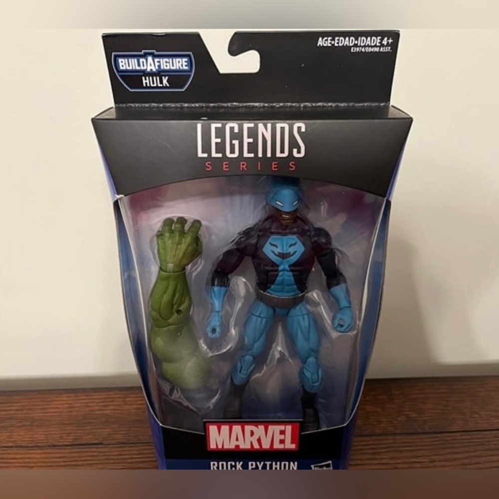 Marvel Legends Rock Python Action Figure Brand New In Box Toy